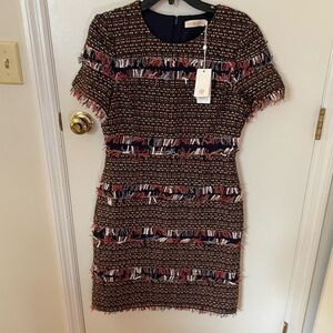 NWT Tory Burch Tweed shift dress.